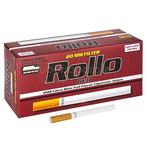 Tuburi Tigari Rollo Red Ultra Slim 200